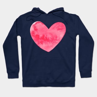 pink heart Hoodie